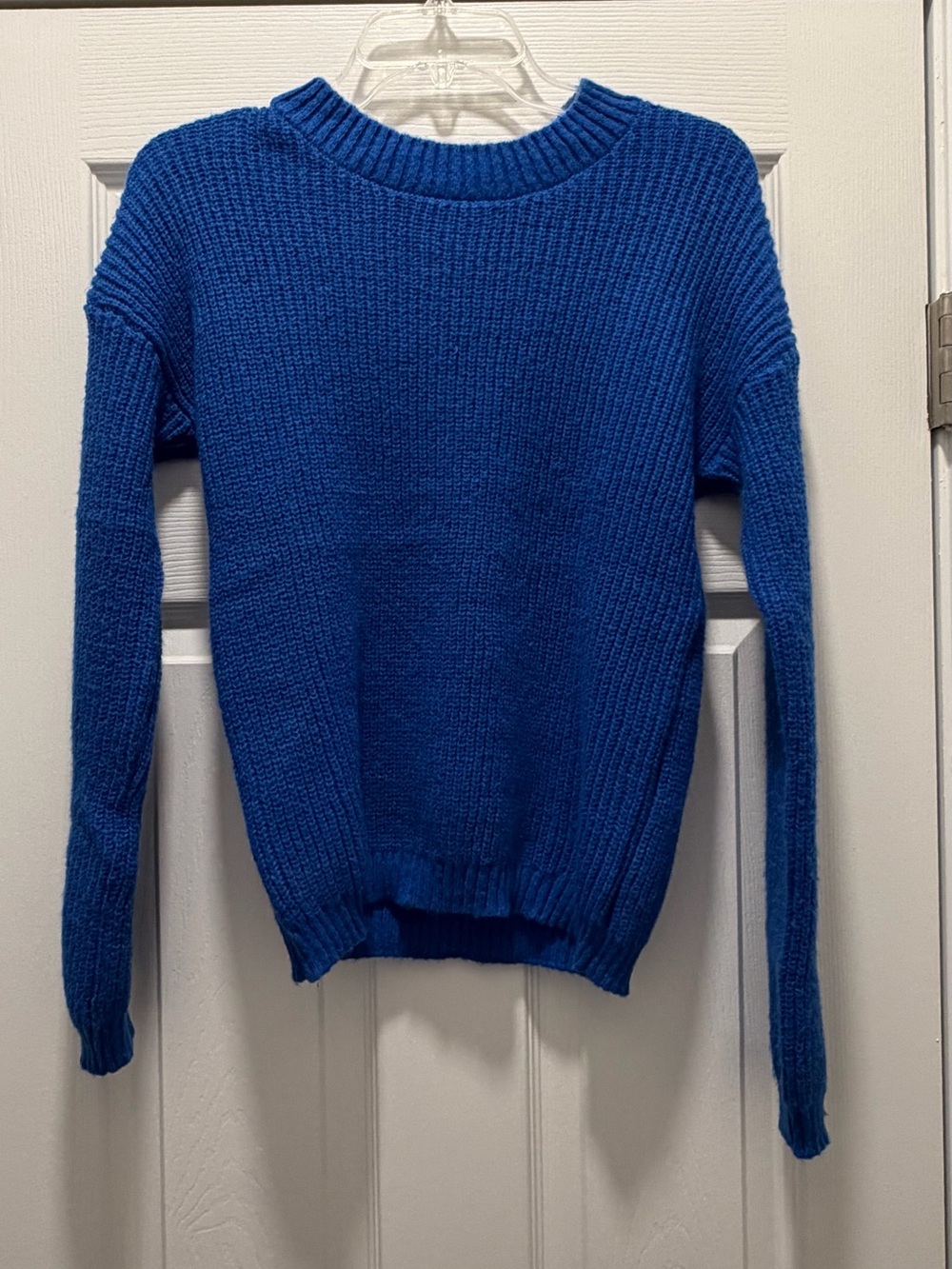 No Boundaries Royal Blue Crewneck Sweater